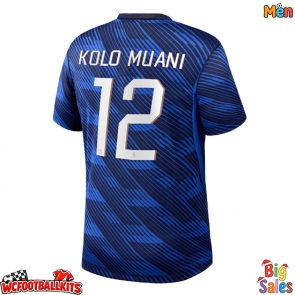 France Randal Kolo Muani #12 Replica Home Stadium Shirt World Cup 2026 Short Sleeve